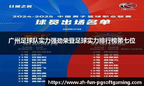广州足球队实力强劲荣登足球实力排行榜第七位