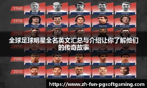 全球足球明星全名英文汇总与介绍让你了解他们的传奇故事